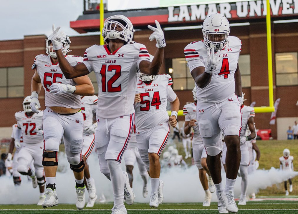 Brandon Derrough-Harris (@brandonderrough) on Twitter photo After a great conversation with <a href="/TRILLDB/">Coach Ford</a> I am blessed to receive my 4th offer from <a href="/LamarFootball/">Lamar University Football</a>!!!
<a href="/TXTopTalent/">TX TOP TALENT</a> <a href="/TFloss32/">Todd Glawson</a> <a href="/JGonzalesJr10/">Julio Gonzales Jr.</a> <a href="/Rivals/">Rivals</a> <a href="/coachwvde/">Jonathan Wade 🍊🔥CoachWVDE🔥🍊</a> <a href="/CoachColvin7/">Andrew Colvin</a> <a href="/Coach_Owens5/">Radarius Owens (Coach 🅾️)</a> <a href="/CoachJudie5372/">Coach Judie</a> <a href="/CKennedy247/">Collin Kennedy</a> <a href="/PrepRedzoneTX/">Prep Redzone Texas</a> <a href="/sixstarfootball/">Six Star Football | PLUS+</a> <a href="/Jason_Howell/">Jason Howell</a> #AGTG After a great conversation with <a href="/TRILLDB/">Coach Ford</a> I am blessed to receive my 4th offer from <a href="/LamarFootball/">Lamar University Football</a>!!!
<a href="/TXTopTalent/">TX TOP TALENT</a> <a href="/TFloss32/">Todd Glawson</a> <a href="/JGonzalesJr10/">Julio Gonzales Jr.</a> <a href="/Rivals/">Rivals</a> <a href="/coachwvde/">Jonathan Wade 🍊🔥CoachWVDE🔥🍊</a> <a href="/CoachColvin7/">Andrew Colvin</a> <a href="/Coach_Owens5/">Radarius Owens (Coach 🅾️)</a> <a href="/CoachJudie5372/">Coach Judie</a> <a href="/CKennedy247/">Collin Kennedy</a> <a href="/PrepRedzoneTX/">Prep Redzone Texas</a> <a href="/sixstarfootball/">Six Star Football | PLUS+</a> <a href="/Jason_Howell/">Jason Howell</a> #AGTG