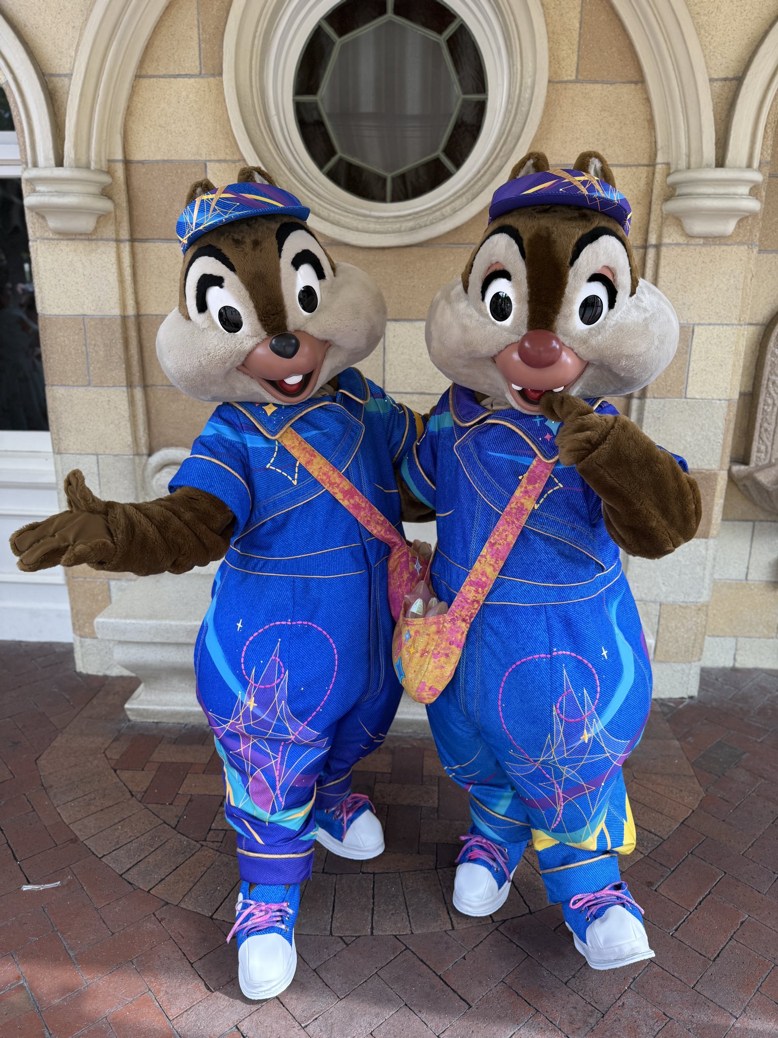 3021.海外ディズニーワールドピン 独立記念日 チップとデール 2025年アメリカ独立記念日 フロリダ ウォルト・ディズニー
