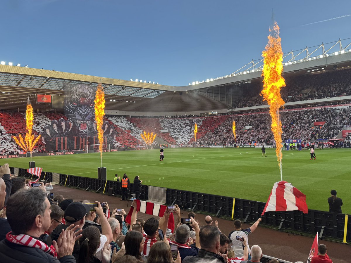 Whatever the playoff final brings this has been one belter of a season. A team to be proud of and some priceless memories made. We love you <a href="/SunderlandAFC/">Sunderland AFC</a> we do! Last night.. I’m still ecstatic!