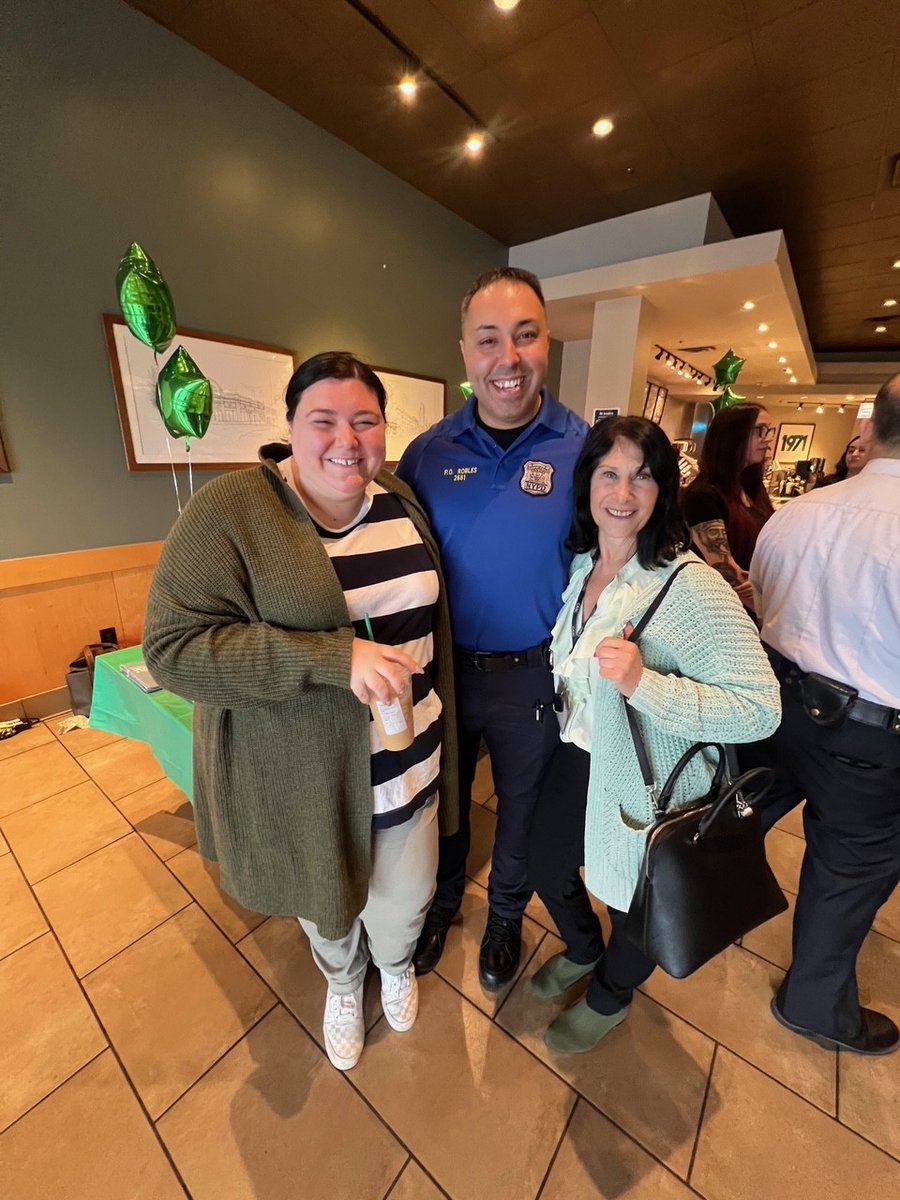We had a great time earlier this morning at Starbucks for our 'Coffee with a Cop' event. Thank you to those who came out &amp; joined us for a chat. Special thanks to the whole Starbucks team who helped us host this event &amp; let us make our own drinks! Check out the photos below...