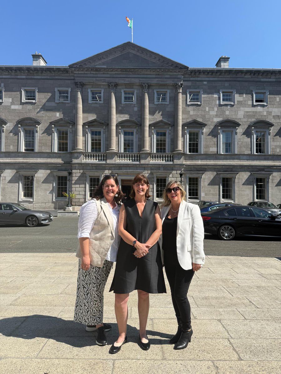 Great to join my <a href="/Rethink_Ireland/">Rethink Ireland</a> colleagues Dr Karen Galligan &amp; Tanja Buwalda at Dáil Éireann today.