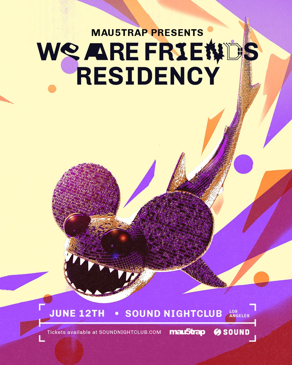 a new round of #WAF is loading…
and we’ve got a surprise in store. 

we’re bringing back someone very special… first 50 tix go for $15 — don’t sleep. 🐭

🔗 link.dice.fm/x4129319ccb2