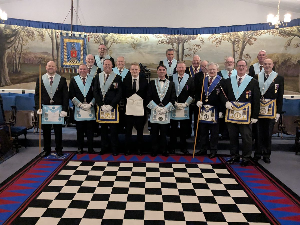 Monday evening saw the team of Wilfrid Attenborough Lodge 7672 proudly bring a new initiate into the craft which was also enjoyed by a number of visiting bretheren. We wish Brother Josh well on his new Masonic journey!