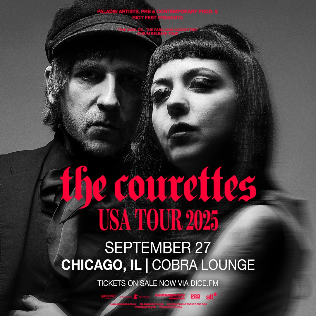 JUST ANNOUNCED - Riot Fest presents The Courettes at Cobra Lounge on Saturday, September 27th with special guests TBA. Head to link in bio to grab your tickets NOW!

l8r.it/a4IU