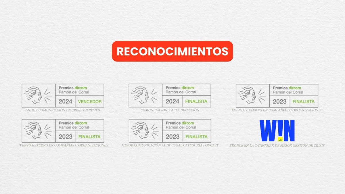puentia's tweet image. 🎉 Tenemos ganas, muchas ganas, de que llegue el 4 de junio.

Ese día se celebra la gala de los Premios @DircomSpain y sabremos si alguno de nuestros proyectos ha sido reconocido.

🎬 Ideas con propósito, trabajo en equipo y mucha emoción.

¡Nos vemos allí! #premiosdircom