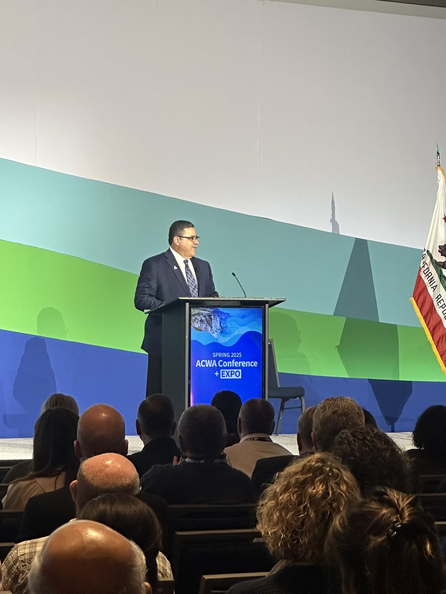 ACWA Conference is underway. We started the morning hearing from ACWA leadership and our Welcome Keynote, Katherine Zitsch, President of the National Water Supply Alliance. #ACWAConf #CAWater