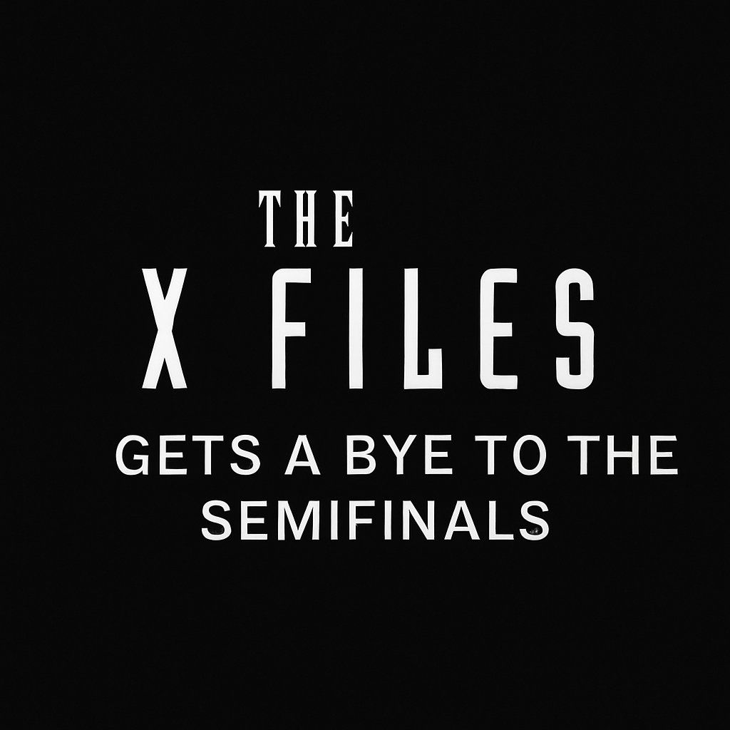 debaters_mass's tweet photo. ๐จ The X-Files advances with a bye! ๐จ
The truth isnโt out thereโitโs in the semifinals.
Can anyone stop this run? ๐ฝ๐ณ๏ธ
#90sTV #TVBracket #MassDebaters #TheXFiles #Semifinals #TrustNoOne https://t.co/vPRuBPy5x5