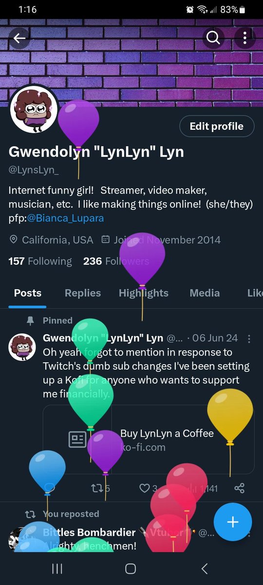 It's the balloon day again