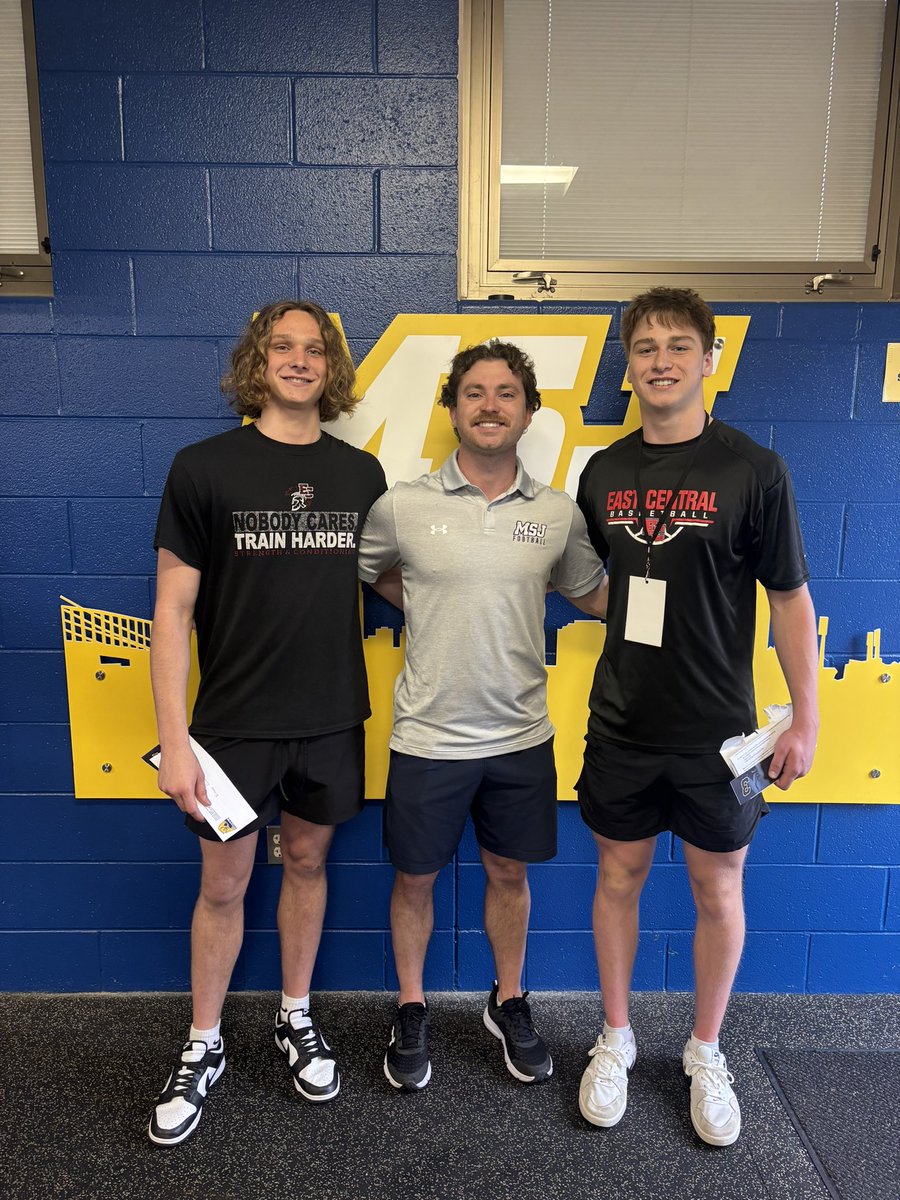 Ethan Feldkamp (@ethanfeldkamp0) on Twitter photo After a great talk with <a href="/CoachLittle7/">Lane Little</a> I am blessed to receive my 2nd offer from MSJ!!!!
<a href="/Mr_Meiners/">Jake Meiners</a>
<a href="/EastCentralFB/">East Central Football</a>
<a href="/CoachHopperton/">Coach Hopperton</a> After a great talk with <a href="/CoachLittle7/">Lane Little</a> I am blessed to receive my 2nd offer from MSJ!!!!
<a href="/Mr_Meiners/">Jake Meiners</a>
<a href="/EastCentralFB/">East Central Football</a>
<a href="/CoachHopperton/">Coach Hopperton</a>