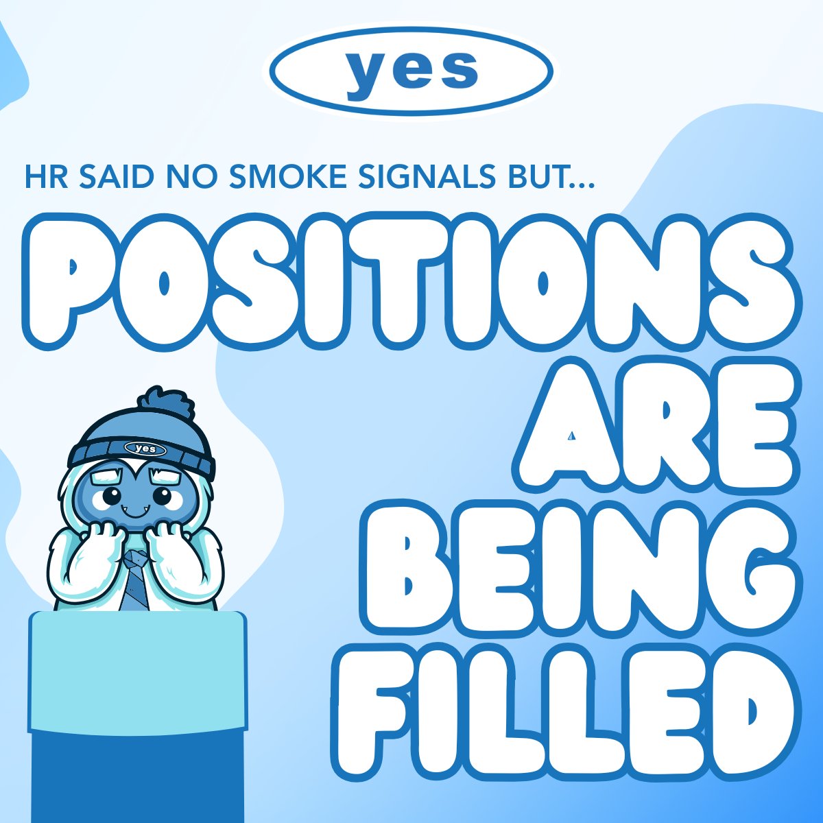 staffingyes's tweet image. 💨 We pitched white smoke signals to announce hires. HR said no.
Apparently "fire hazards" outweigh "dramatic effect." 🙄

Anyway—positions still getting filled, no smoke required. 🙌

🔗: hubs.li/Q03mxbP40
#HiringHumor #StaffingSuccess #WorkforceSolutions #Recruitment