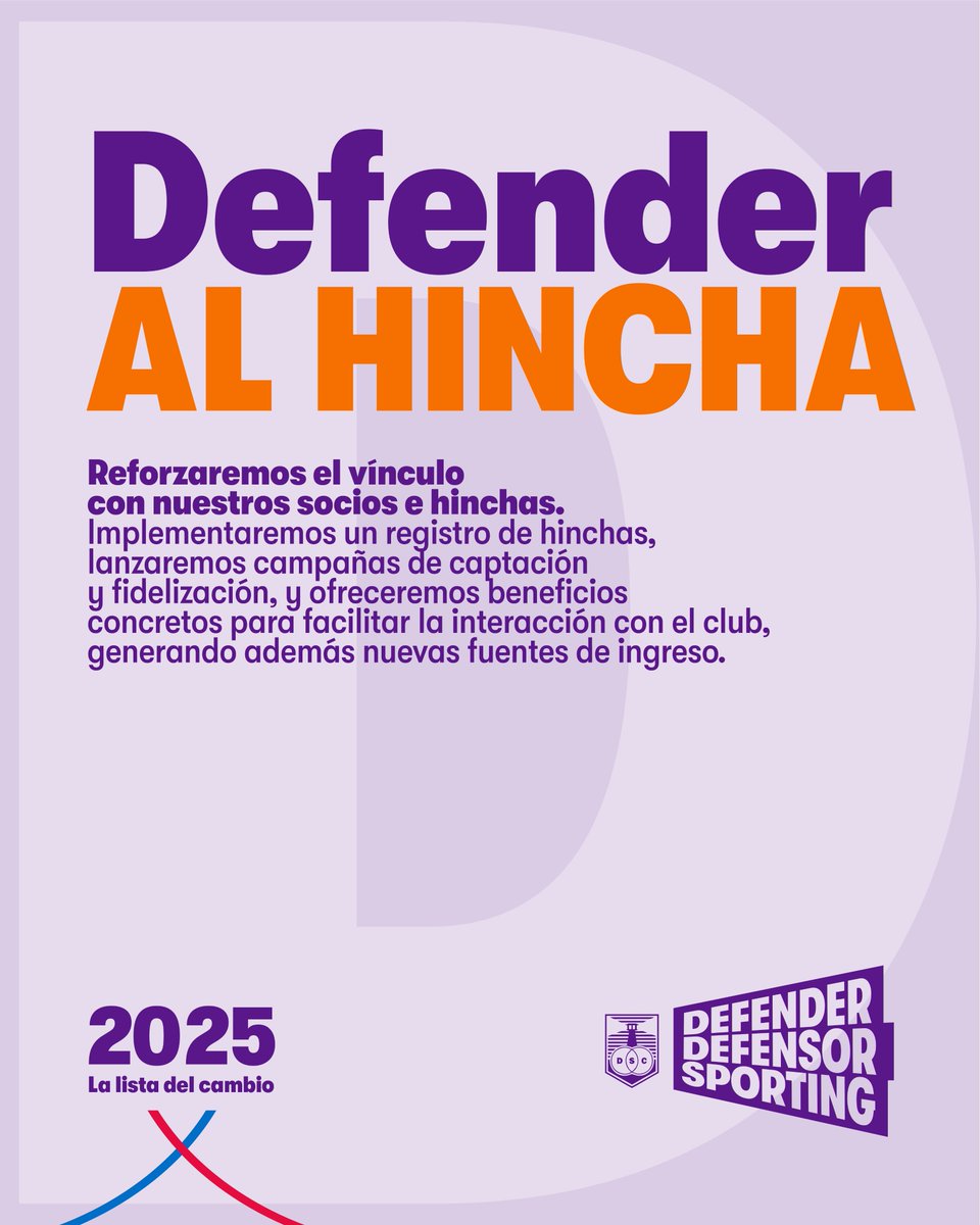Reforzaremos el vínculo con nuestros socios e hinchas. Implementaremos un registro de hinchas, lanzaremos campañas de captación y fidelización, y ofreceremos beneficios concretos para facilitar la interacción con el club, generando además nuevas fuentes de ingreso.