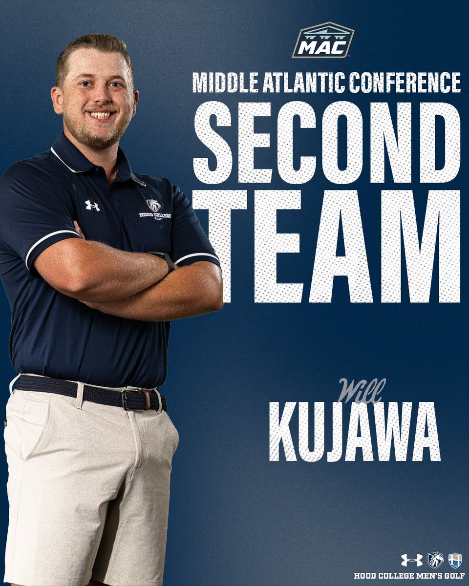 🚨ALL-MAC COMMONWEALTH🚨

Graduate Student Golfer Will Kujawa earns All-Conference honors in Men’s Golf!!!

⛳️🏌️‍♂️🔥⛳️🏌️‍♂️🔥⛳️🏌️‍♂️🔥

#ChampionMentality #BringYourBest #MACgolf #d3golf <a href="/gomacsports/">MAC</a> <a href="/hoodcollegegolf/">Blazers Golf</a>