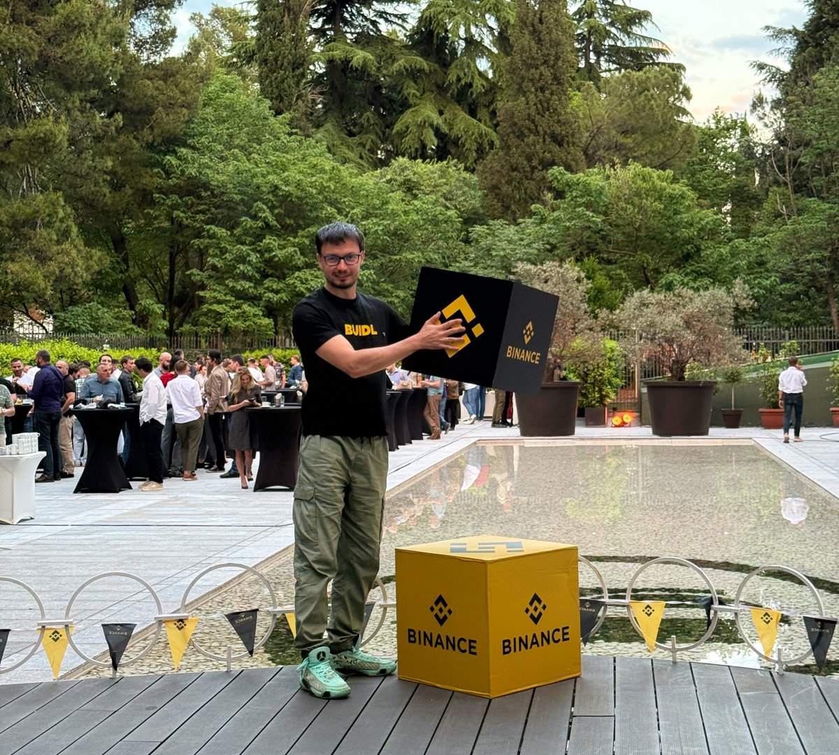 Once again, I’m convinced that networking in crypto is the best part of it all. So many different people from various fields. But the #TON community is definitely the best of them all. Right, <a href="/binance/">Binance</a>?