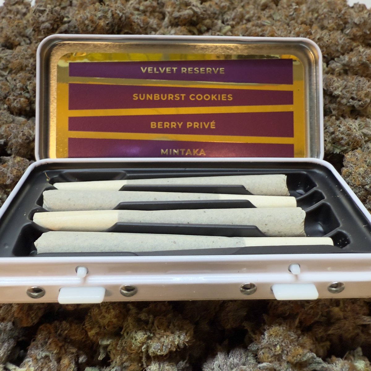 Like a flight of fine wines, we offer a flight of premium prerolls...