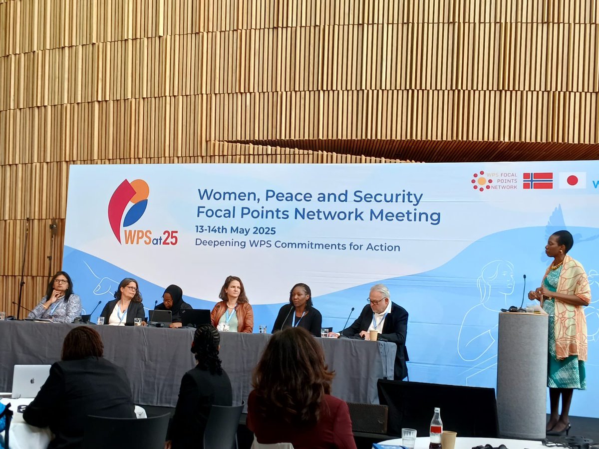 IGAD Secretariat (@igadsecretariat) on Twitter photo At #WPSOslo25, the Head of @IGADGender, Amina Farah, (<a href="/xubbifarah/">Amina Farah M.</a>), contributed to a high-level panel on inclusive peacemaking, alongside UN leaders Paivi Kannisto (UN Women), Abigail Ruane (UN DPPA), and Mama Koite Doumbia (Platform of Women Leaders of Mali), moderated by At #WPSOslo25, the Head of @IGADGender, Amina Farah, (<a href="/xubbifarah/">Amina Farah M.</a>), contributed to a high-level panel on inclusive peacemaking, alongside UN leaders Paivi Kannisto (UN Women), Abigail Ruane (UN DPPA), and Mama Koite Doumbia (Platform of Women Leaders of Mali), moderated by