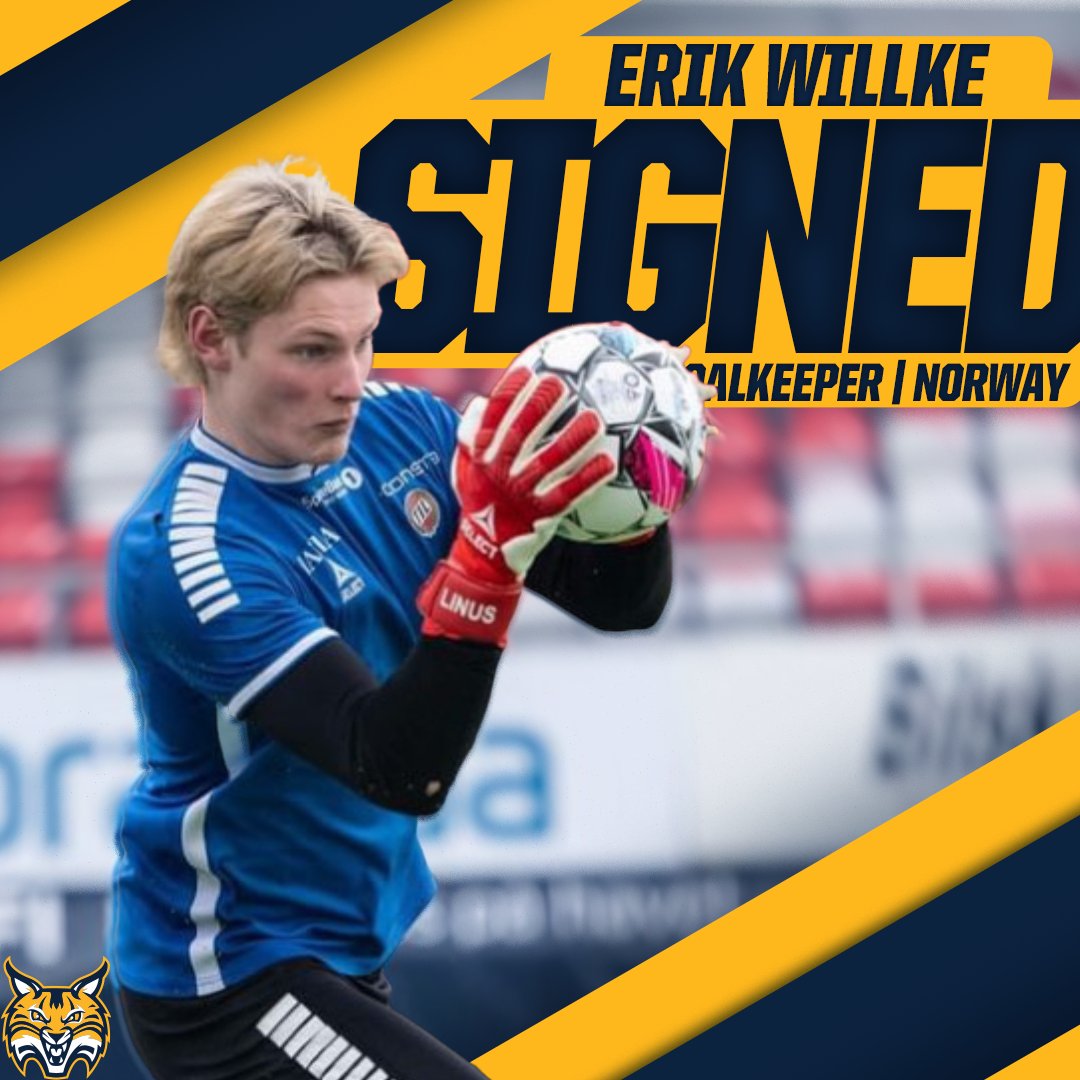 Signed✍️ 

Help us welcome Erik Willke to Hamden!

Read→ bit.ly/3H7bMqq

#BobcatNation x #NCAASoccer