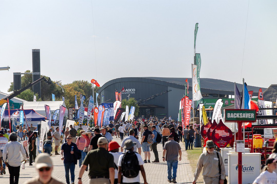 Farmers gathered on the biggest Farm Expo in Africa. In the middle of a genocide they managed together in Vaal. 

NAMPO is held every year by SA farmers.