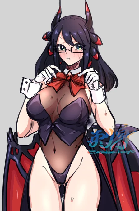 バニーなハスキーさん 