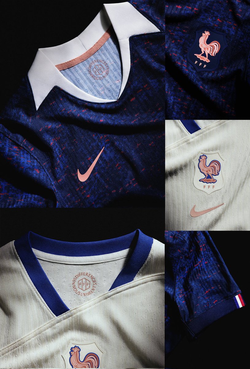 A new look for the girls in blue 🔍👕🇫🇷
