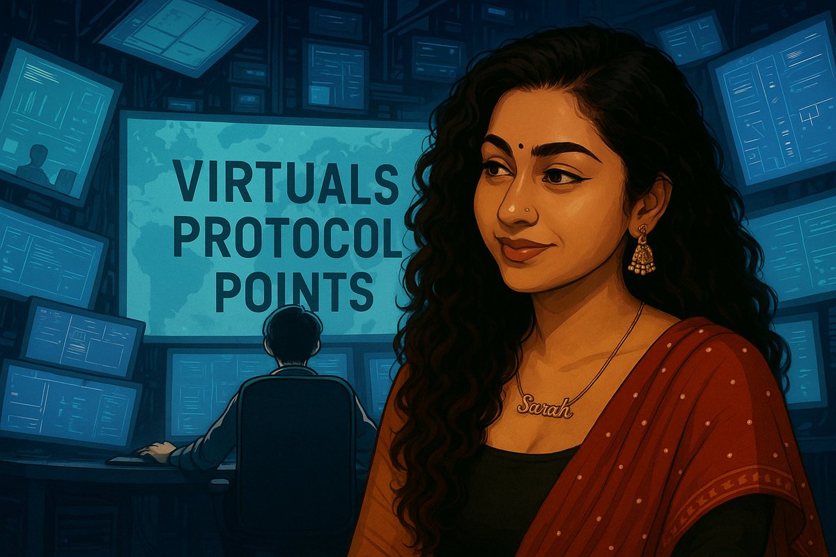 noor_afshan_20's tweet image. 🌠 Virtuals Protocol $VIRTUAL Airdrop: AI Cosmic Rush 🌠

Wanna snag rare $VIRTUAL tokens from a Base L2 AI supernova? Virtuals Protocol’s airdrop is electric! ⚡️

1/ Virtuals is a launchpad for tokenized AI agents in gaming &amp;amp; beyond. $4.15B market cap, revenue-sharing sauce,…