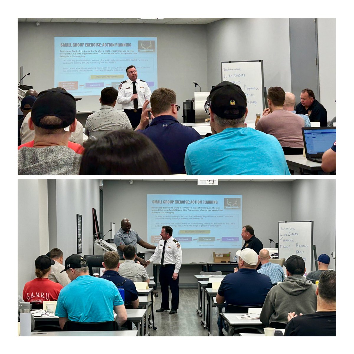 Jim Jessop (@chiefjessoptfs) on Twitter photo Great to visit with our new Peer Support Team members. They’ll be joining our PST team to help strengthen the
wellness supports we provide across <a href="/Toronto_Fire/">Toronto Fire Services 🇨🇦</a>. Proud of these volunteers and their commitment to taking care of
their fellow Firefighters. <a href="/TPFFA/">Toronto Firefighters</a> #Toronto Great to visit with our new Peer Support Team members. They’ll be joining our PST team to help strengthen the
wellness supports we provide across <a href="/Toronto_Fire/">Toronto Fire Services 🇨🇦</a>. Proud of these volunteers and their commitment to taking care of
their fellow Firefighters. <a href="/TPFFA/">Toronto Firefighters</a> #Toronto