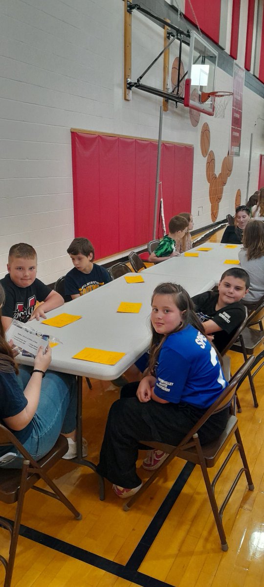 Math 24 competition at Mohawk. 
3rd graders Hunter Zona,Enzo Biondi,Easton Singer, Clayton Magnello, Reagan Mowery and Athena Spiecher!