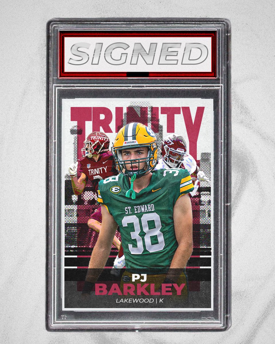 Trinity University Football (@tufootballtx) on Twitter photo Welcome to San Anton, Class of 2029 Specialist🦵
#BeTheStandard #TigerPride Welcome to San Anton, Class of 2029 Specialist🦵
#BeTheStandard #TigerPride