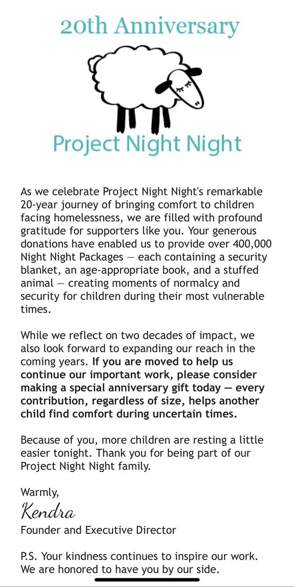 Eric Dreshfield (He/Him) (@ericdresh) on Twitter photo Happy 20th birthday to <a href="/ProjectNightx2/">ProjectNightNight</a>!
If there ever was a time to donate to them, it’s now! Help empower their next 20 years.
paypal.com/donate/?hosted… Happy 20th birthday to <a href="/ProjectNightx2/">ProjectNightNight</a>!
If there ever was a time to donate to them, it’s now! Help empower their next 20 years.
paypal.com/donate/?hosted…