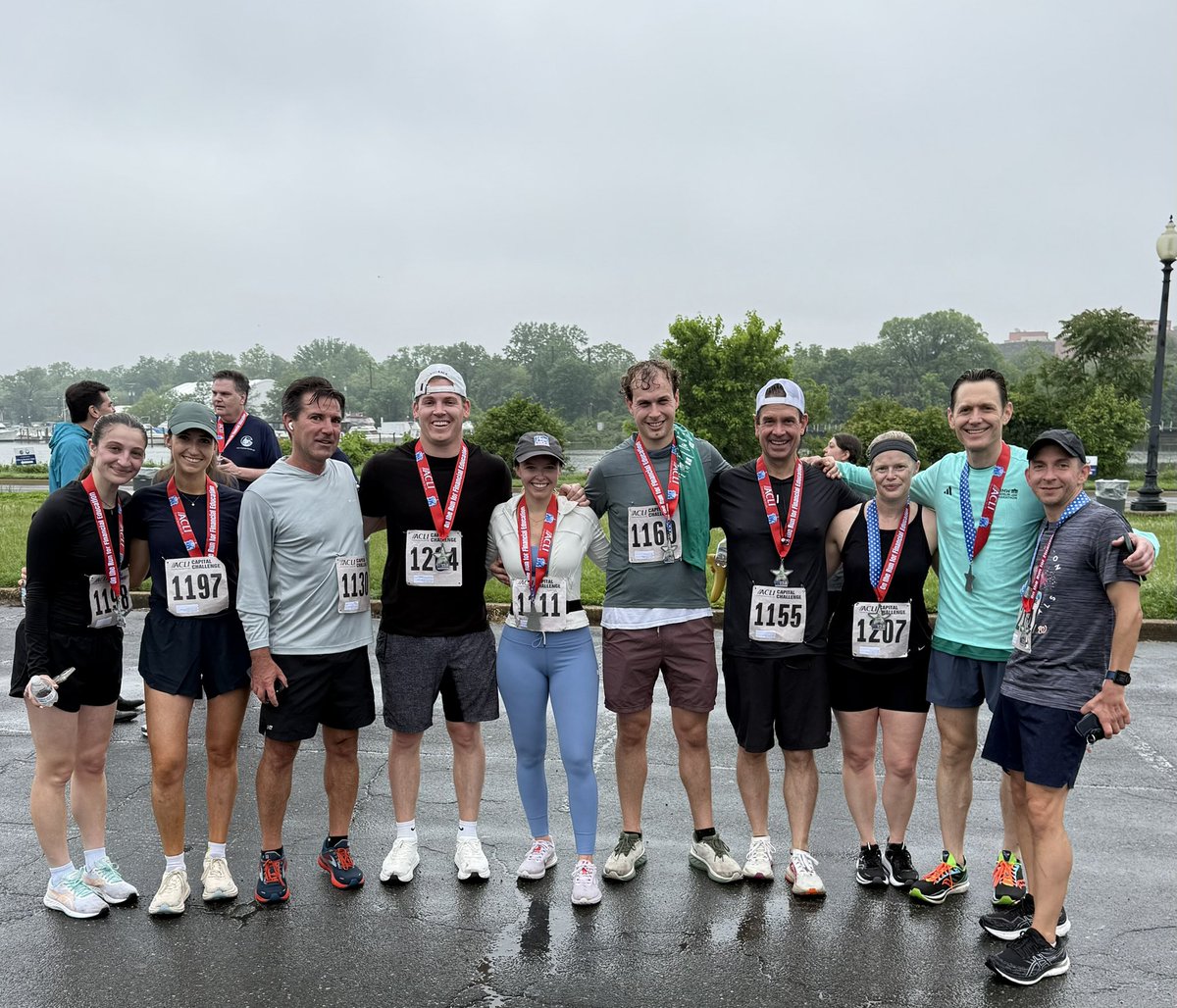 Great morning with the <a href="/FoxNews/">Fox News</a> team at the 2025 Washington ACLI Challenge. 

Strong second place finish for the squad!