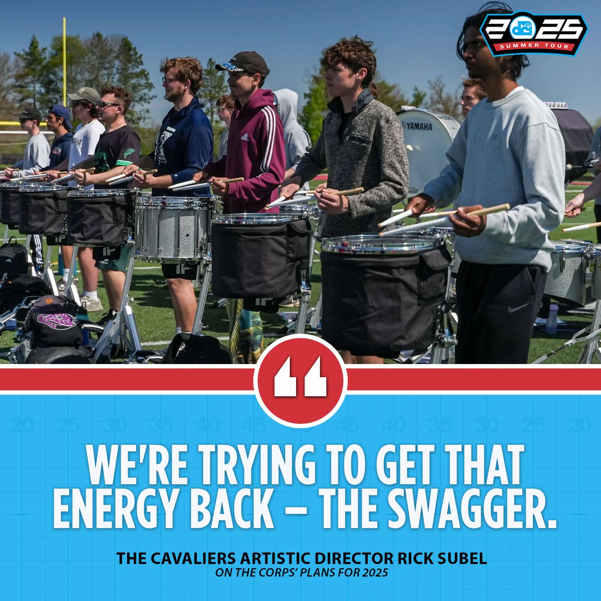 😎😎😎

📝 dci.fan/25CavsAprCamp

#DCI2025 | <a href="/TheCavaliers/">The Cavaliers</a>