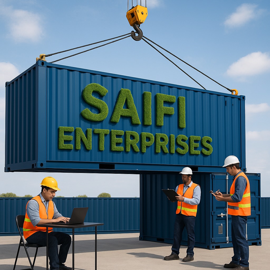 SAIFIENTERPRIS2's tweet photo. Raising innovation, one container at a time! π’β¨
Skilled teams, eco-friendly designs, and world-class prefab solutions.
This is how #SaifiEnterprises builds the future! π±π·ββοΈ
π https://t.co/pbYT5qGbt5
#SmartConstruction #PrefabIndia #MakeInIndia #SwachhBharat #ModularSolutions https://t.co/KK0KIOygrN