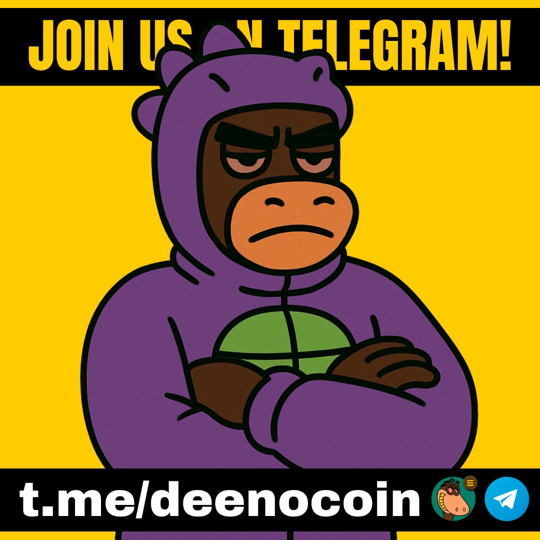 🦖Join us on TELEGRAM! #deenocoin