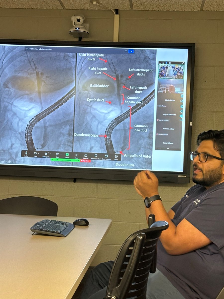Today, we had a wonderful talk on “ERCP; What Am I Looking At?” by Dr. <a href="/KshitijThakurMD/">Kshitij Thakur, MD, MSc</a> 

#UKHealthcare 
#GITwitter