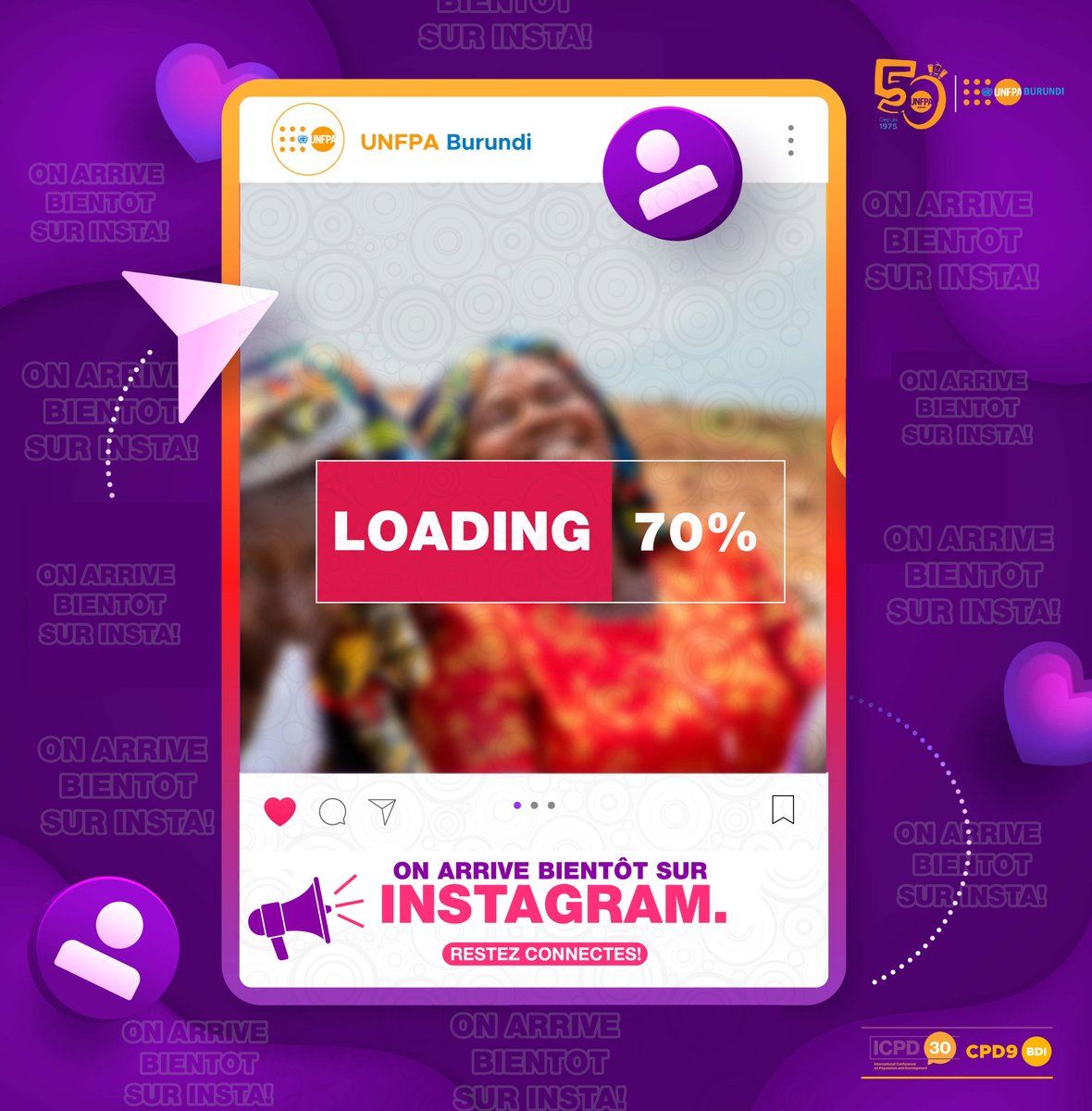 UNFPA Burundi (@unfpaburundi) on Twitter photo Devine qui débarque sur Insta ?
Oui, c’est bien <a href="/UNFPABurundi/">UNFPA Burundi</a> qui arrive!
🎯 #Jeunesse
🧡 #Santé_sexuelle & #reproductive
🚫 Lutte contre les #VBG
🌍Avenir #démographique… et + encore!
📲 Restez connectés, surprises à venir
#YouthPower #CoulissesEngagées Devine qui débarque sur Insta ?
Oui, c’est bien <a href="/UNFPABurundi/">UNFPA Burundi</a> qui arrive!
🎯 #Jeunesse
🧡 #Santé_sexuelle & #reproductive
🚫 Lutte contre les #VBG
🌍Avenir #démographique… et + encore!
📲 Restez connectés, surprises à venir
#YouthPower #CoulissesEngagées