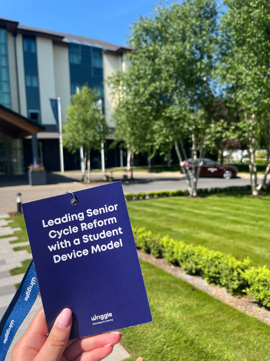 Gowriggle's tweet image. We’ve kicked off our exclusive school leaders event ‘Leading Senior Cycle Reform with a Student Device Model’ today. 

A perfect day in the stunning Heritage Hotel to inspire change and spark great conversations! ☀️ 

#WriggleEvents #EdTech #SeniorCycleReform