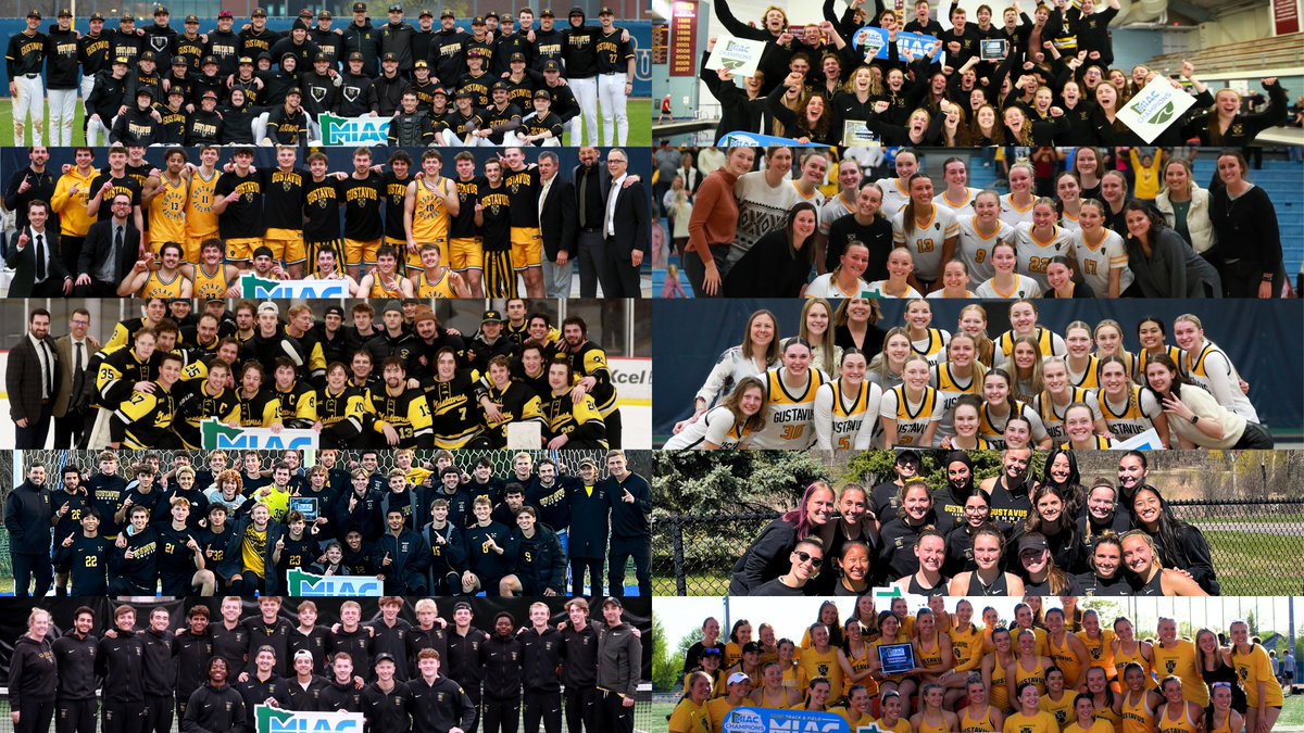 Gustavus Athletics (@gustieathletics) on Twitter photo .<a href="/GustieAthletics/">Gustavus Athletics</a> has won both the MIAC Men's and Women's All-Sports Titles!
The Gusties totaled 11 MIAC regular season and five playoff titles during the 2024-25 academic year
Release: gogusties.com/news/2025/5/14…
#GoGusties | #WhyGustavus .<a href="/GustieAthletics/">Gustavus Athletics</a> has won both the MIAC Men's and Women's All-Sports Titles!
The Gusties totaled 11 MIAC regular season and five playoff titles during the 2024-25 academic year
Release: gogusties.com/news/2025/5/14…
#GoGusties | #WhyGustavus