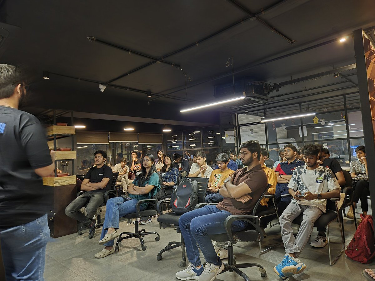 Mohammad Adnan (๐,๐งก) (@adnandalal96069) on Twitter photo Hosted my first ever Web3 event โ Arbitrum: Origin Point, right here in Nagpur ๐, alongside my amazing co-host <a href="/Ashu__Pandey_/">Ashutosh Pandey | ARB (๐,๐งก)</a> ! ๐
From Web3 basics to deep Arbitrum alpha: hereโs how it all went down
๐งต๐
#arbitrumambassadors #Arbitrum #Nagpur Hosted my first ever Web3 event โ Arbitrum: Origin Point, right here in Nagpur ๐, alongside my amazing co-host <a href="/Ashu__Pandey_/">Ashutosh Pandey | ARB (๐,๐งก)</a> ! ๐
From Web3 basics to deep Arbitrum alpha: hereโs how it all went down
๐งต๐
#arbitrumambassadors #Arbitrum #Nagpur