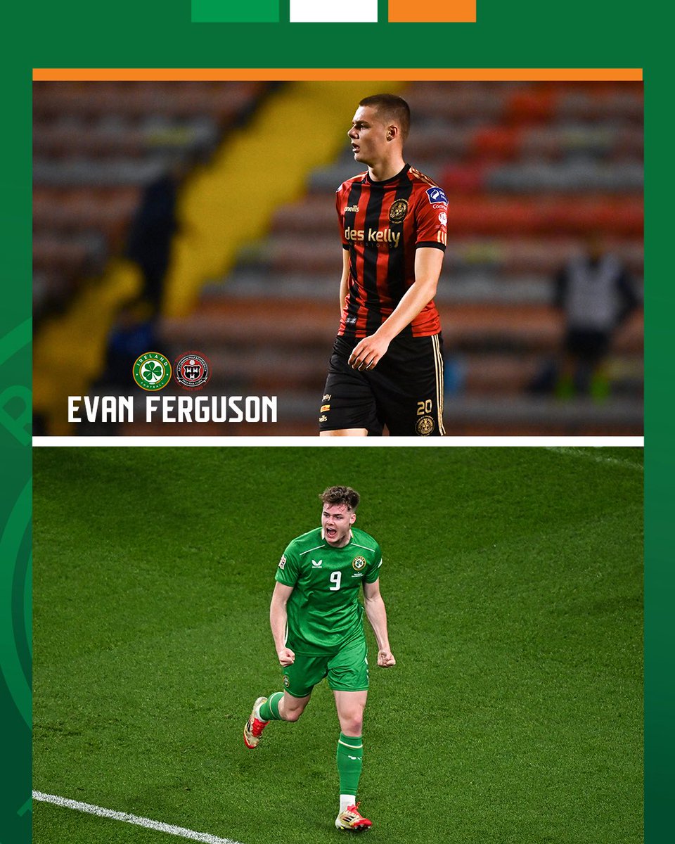 IrelandFootball's tweet image. Ireland Football 🤝 League of Ireland

9 of our latest squad have featured at senior level for League of Ireland clubs ☘️🤌

🇮🇪 v 🇸🇳| ticketmaster.ie/international-…