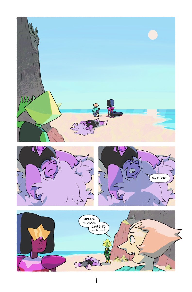 DoodleSkabootle's tweet image. Aaand this comic I made in March!
Lost and Found (1/4)
#StevenUniverse #stevenuniversefanart #peridot