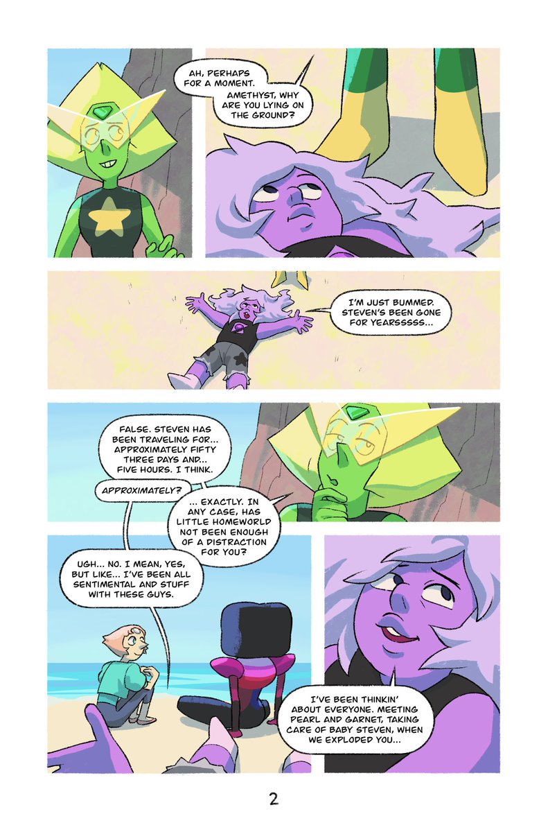 DoodleSkabootle's tweet image. Aaand this comic I made in March!
Lost and Found (1/4)
#StevenUniverse #stevenuniversefanart #peridot