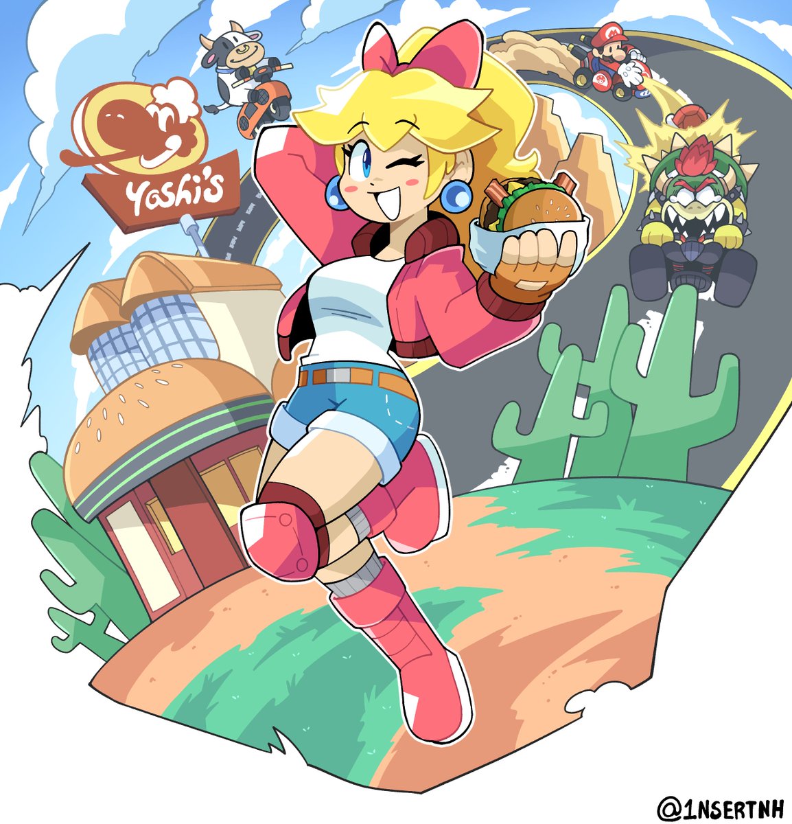 1nsertNH's tweet image. Peachy