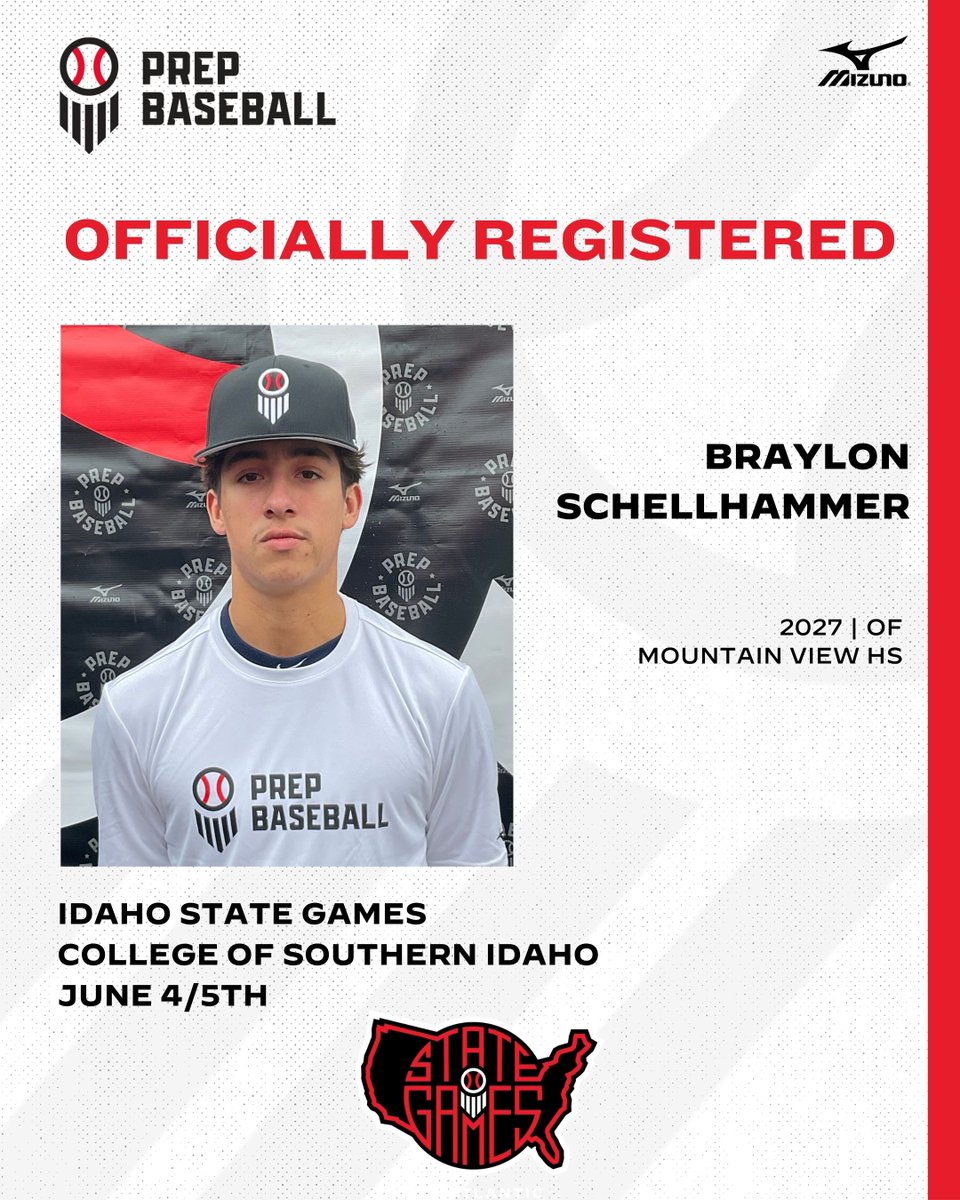 Prep Baseball Idaho (@prepbaseballid) on Twitter photo We are excited to welcome '26 of Bryson Schellhammer (<a href="/Bhammer2713/">Braylon Schellhammer</a>) to the ๐๐ฑ๐ฎ๐ต๐ผ ๐ฆ๐๐ฎ๐๐ฒ ๐๐ฎ๐บ๐ฒ๐โผ๏ธ
๐๏ธ June 4/5th
๐ College of Southern Idaho
๐ 2026 - 2029 Grads
๐ป TrackMan + VALD Performance
๐ฃ๐น๐ฎ๐๐ฒ๐ฟ ๐ฃ๐ฟ๐ผ๐ณ๐ถ๐น๐ฒ โก๏ธ loom.ly/Jorxy4g
๐ฅ๐ฒ๐พ๐๐ฒ๐๐ We are excited to welcome '26 of Bryson Schellhammer (<a href="/Bhammer2713/">Braylon Schellhammer</a>) to the ๐๐ฑ๐ฎ๐ต๐ผ ๐ฆ๐๐ฎ๐๐ฒ ๐๐ฎ๐บ๐ฒ๐โผ๏ธ
๐๏ธ June 4/5th
๐ College of Southern Idaho
๐ 2026 - 2029 Grads
๐ป TrackMan + VALD Performance
๐ฃ๐น๐ฎ๐๐ฒ๐ฟ ๐ฃ๐ฟ๐ผ๐ณ๐ถ๐น๐ฒ โก๏ธ loom.ly/Jorxy4g
๐ฅ๐ฒ๐พ๐๐ฒ๐๐