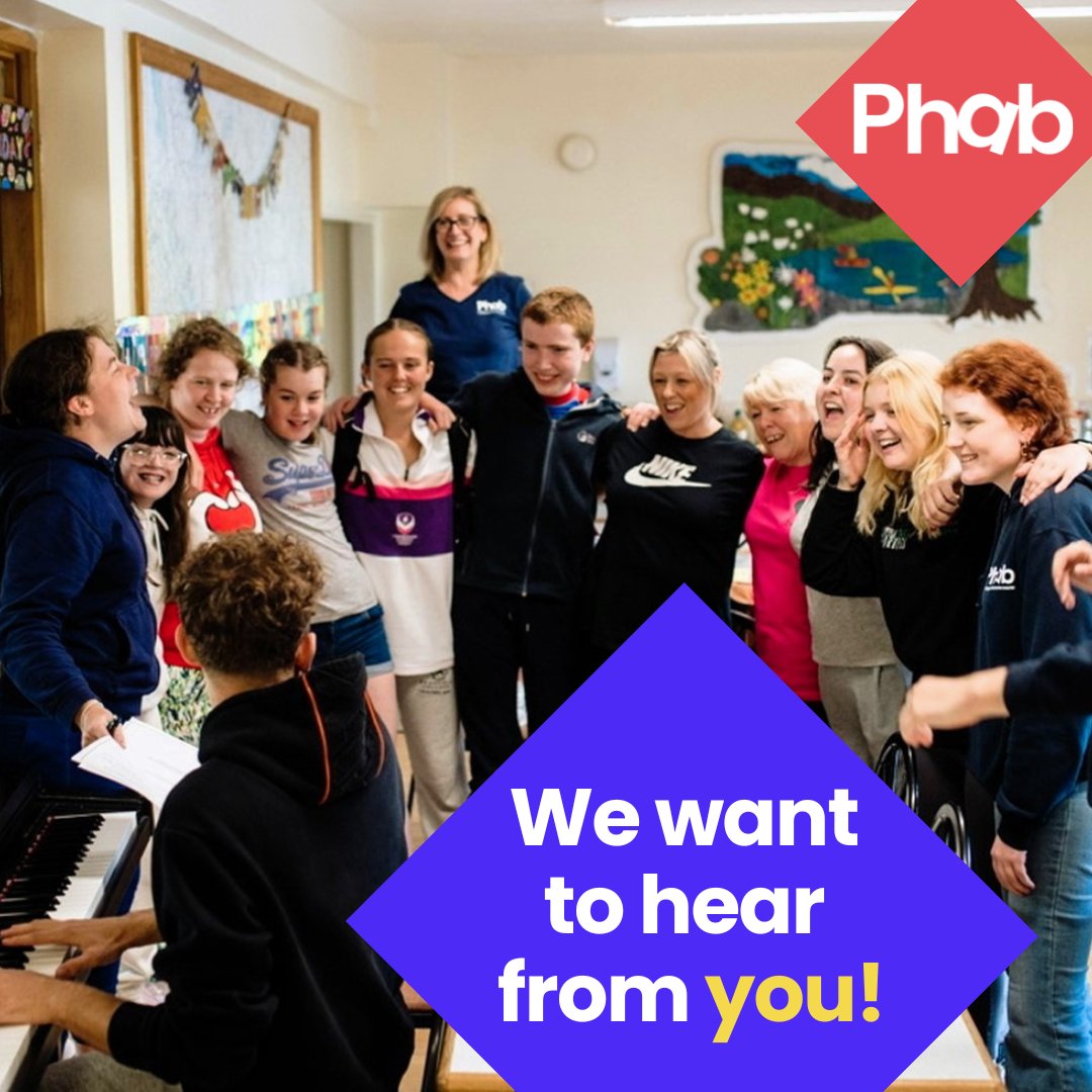 Phab UK (@phab_charity) on Twitter photo It’s nearly #VolunteersWeek and we want to celebrate our amazing @PhabCharity volunteers! 💜🙌
We’ll be sharing stories all week and would love to feature yours. Want to get involved❓
Email: george.whittingham@phab.org.uk 📩
#Volunteers2025 #Phab It’s nearly #VolunteersWeek and we want to celebrate our amazing @PhabCharity volunteers! 💜🙌
We’ll be sharing stories all week and would love to feature yours. Want to get involved❓
Email: george.whittingham@phab.org.uk 📩
#Volunteers2025 #Phab