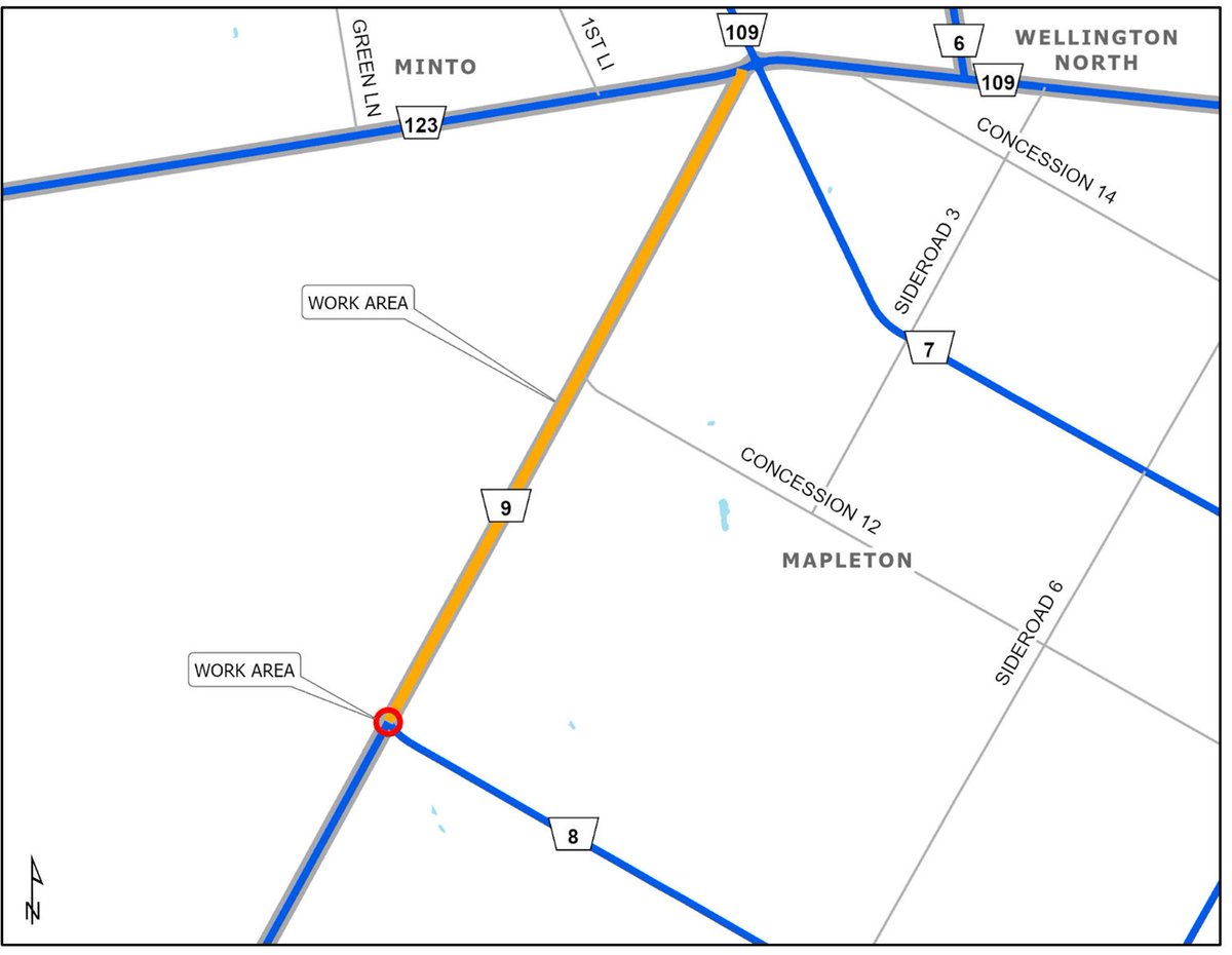County of Wellington (@wellingtncounty) on Twitter photo 🚧CONSTRUCTION NOTICE🚧Roundabout construction (at Wellington Rd 8 and 9) and resurfacing (Wellington Rd 9, from 8 to 109) in <a href="/MapletonTwp/">Township of Mapleton</a> begins May 20 to approx. October.
One lane of traffic open. Delays are expected.
wellington.ca/constructionpr… 🚧CONSTRUCTION NOTICE🚧Roundabout construction (at Wellington Rd 8 and 9) and resurfacing (Wellington Rd 9, from 8 to 109) in <a href="/MapletonTwp/">Township of Mapleton</a> begins May 20 to approx. October.
One lane of traffic open. Delays are expected.
wellington.ca/constructionpr…