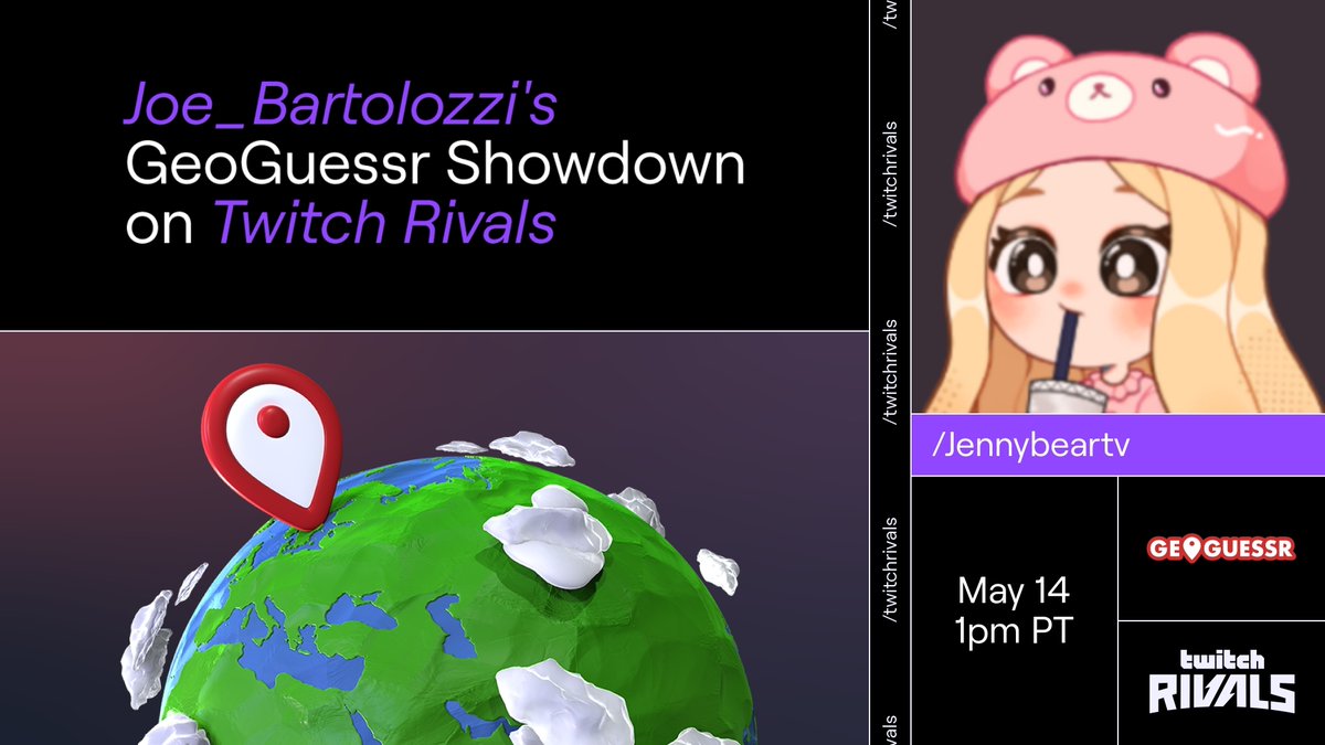 Jenny (@jennybeartv) on Twitter photo Running it back w/ another <a href="/TwitchRivals/">Twitch Rivals</a> 📣Hopefully place first place again!! hehe probably not... 🥲twitch.tv/twitchrivals Running it back w/ another <a href="/TwitchRivals/">Twitch Rivals</a> 📣Hopefully place first place again!! hehe probably not... 🥲twitch.tv/twitchrivals