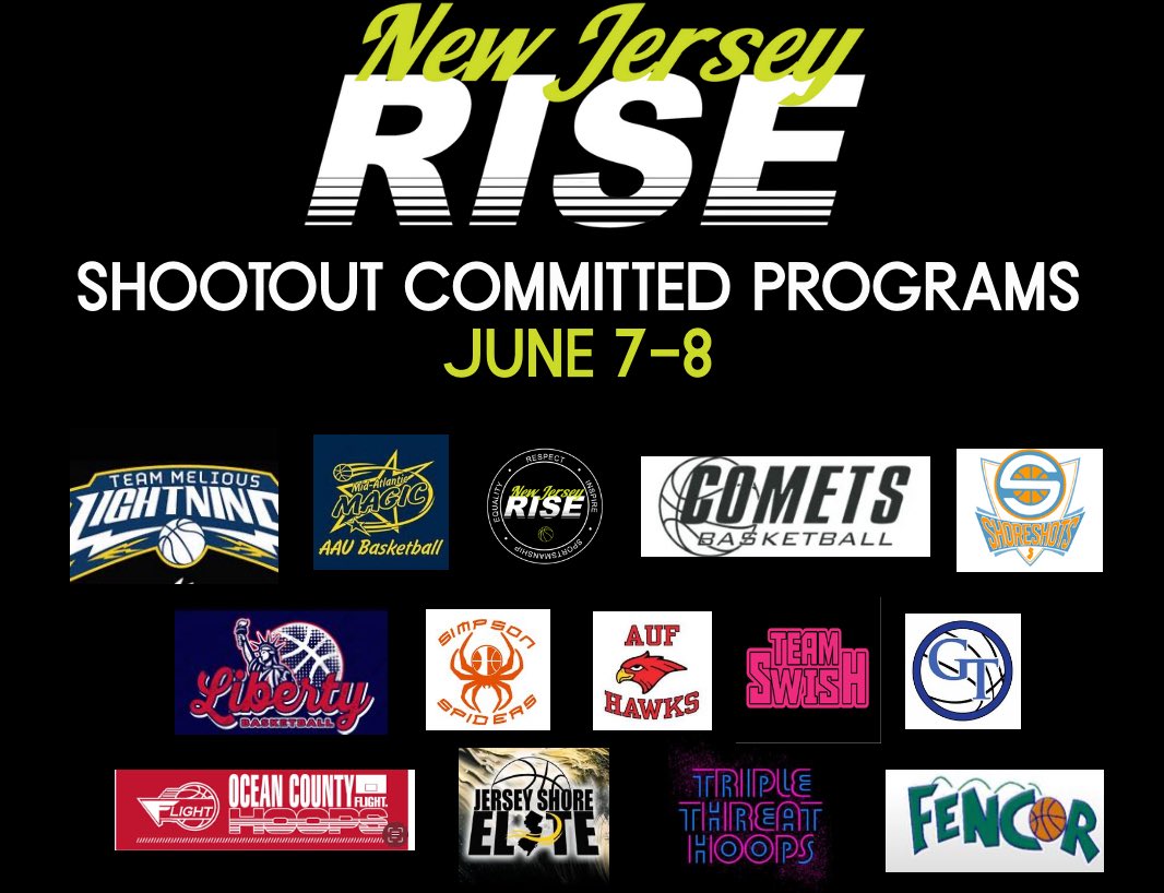 New Jersey RISE (@newjerseyrise) on Twitter photo Less an a month away! Selling out quickly. Register➡️ forms.gle/7tBsxy5hKBYjDj…
Don’t miss out! <a href="/EllenMasonius/">Ellen Clark Masonius</a> <a href="/jencatherine114/">Jenny Greene</a> <a href="/NYGHoops/">NYGHoops</a> <a href="/TinyGreenNBS/">Coach Tiny Green</a> <a href="/EJayArrow/">E J 🏀</a> <a href="/brolylew/">Girel ‘Broly’ Lewis</a> Less an a month away! Selling out quickly. Register➡️ forms.gle/7tBsxy5hKBYjDj…
Don’t miss out! <a href="/EllenMasonius/">Ellen Clark Masonius</a> <a href="/jencatherine114/">Jenny Greene</a> <a href="/NYGHoops/">NYGHoops</a> <a href="/TinyGreenNBS/">Coach Tiny Green</a> <a href="/EJayArrow/">E J 🏀</a> <a href="/brolylew/">Girel ‘Broly’ Lewis</a>