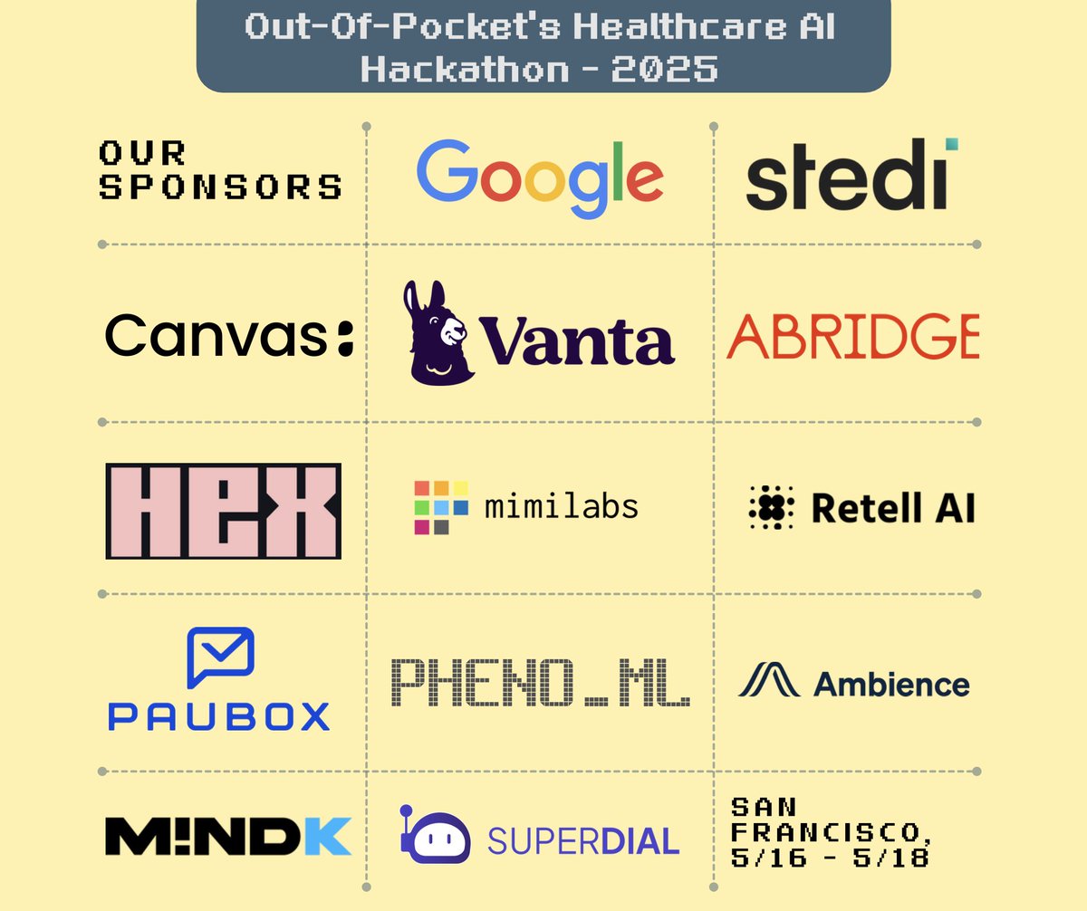 our hackathon is this weekend in SF! We have 15 teams, 60+ people and a whole host of awesome sponsors. 

Our sponsors are tools the hackers actually use - our ethos around sponsorship is we want you to be a part of the event itself and for people to SEE what you do

Big thanks
