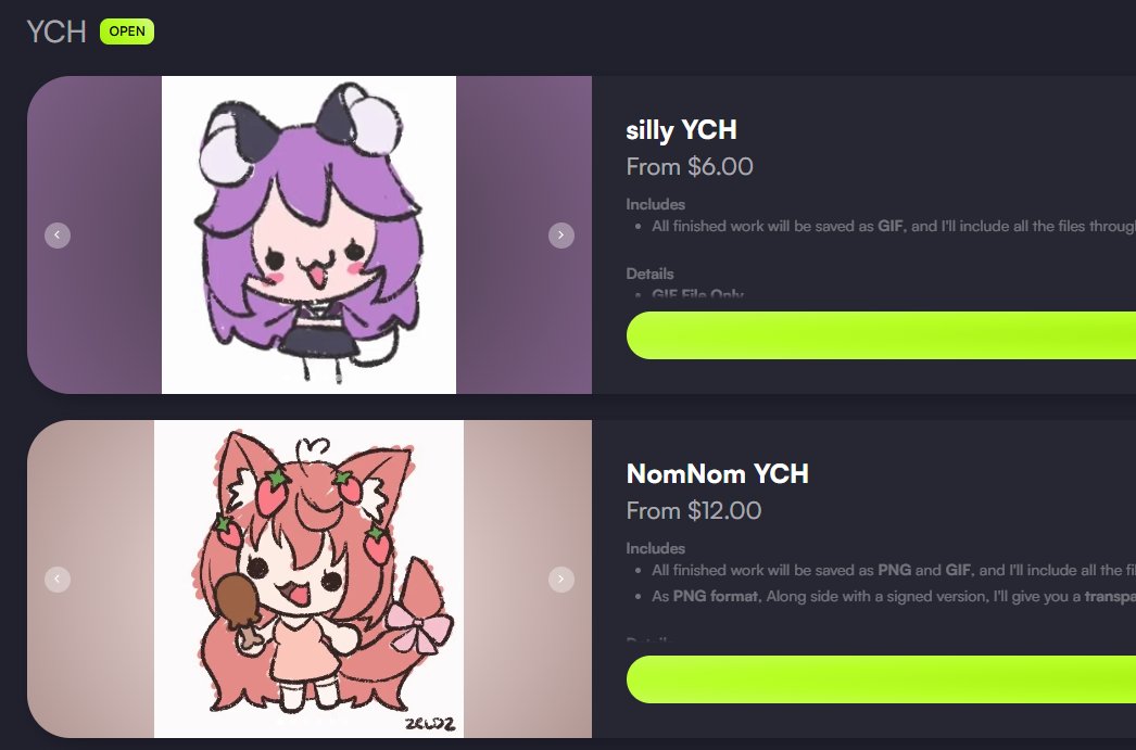 Gentle reminder that these are closing in 6 hours. I have opened more slots for Nomnom! 

Closing around 8pm EST
vgen.co/Zeldz