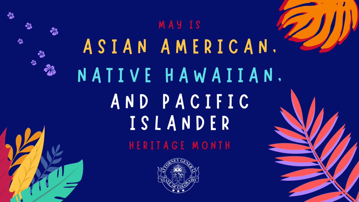 May is Asian American, Native Hawaiian, and Pacific Islander Heritage Month. Colorado's #AANHPI communities are integral to our beautiful state and diverse culture. Join the annual celebration at Civic Center Park on May 16: bit.ly/4iVDtzM