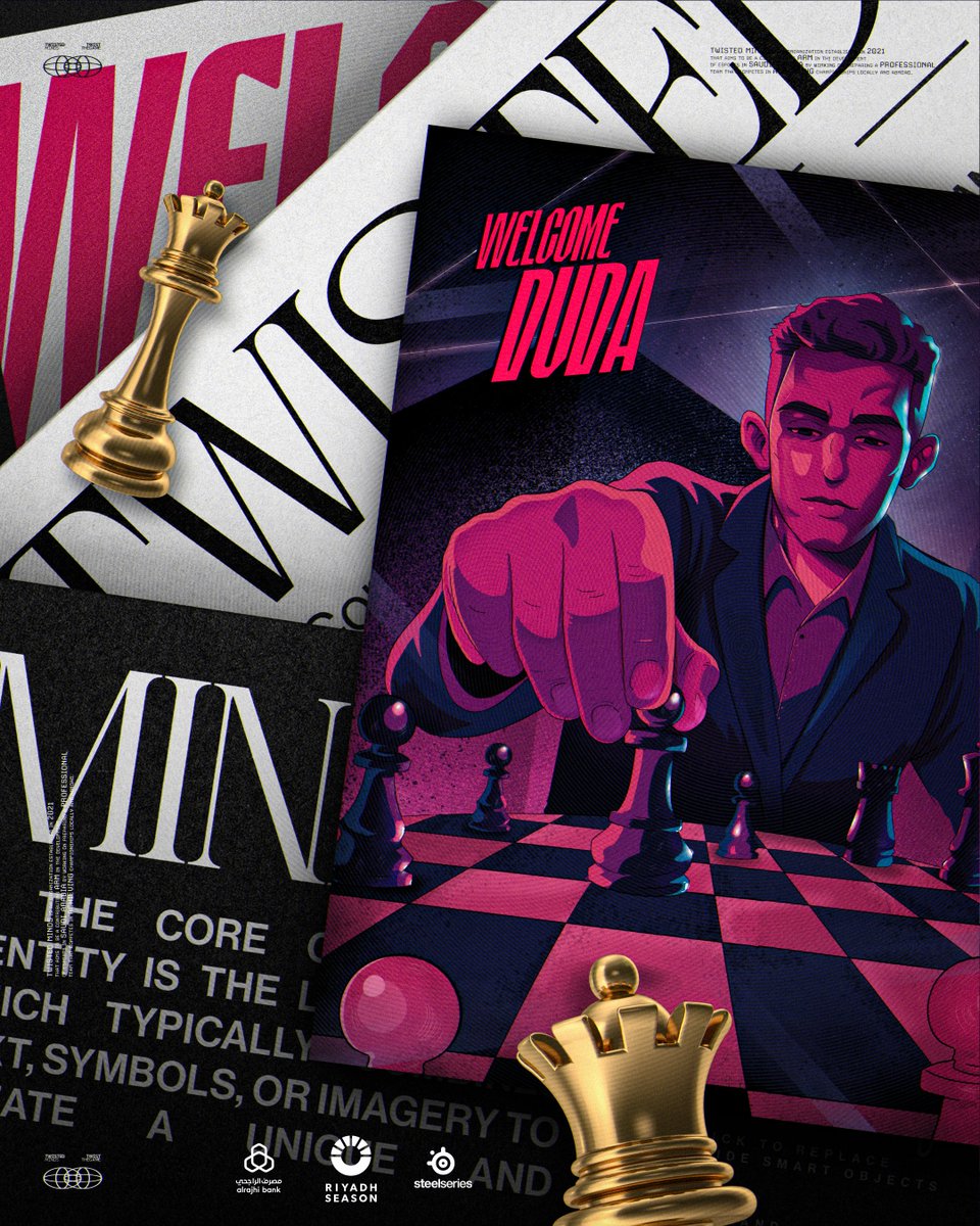 Twisted Minds 🧠 (@twisminds) on Twitter photo One last surprise. ♟️
Welcome <a href="/GM_JKDuda/">Jan-Krzysztof Duda</a> to Twisted Minds. 🧠
#TwistTheGame | #EWC2025 One last surprise. ♟️
Welcome <a href="/GM_JKDuda/">Jan-Krzysztof Duda</a> to Twisted Minds. 🧠
#TwistTheGame | #EWC2025